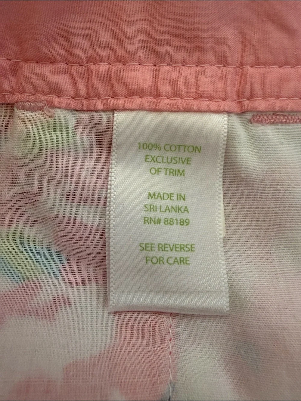 Lilly Pulitzer Pink Floral Print Women's Shorts